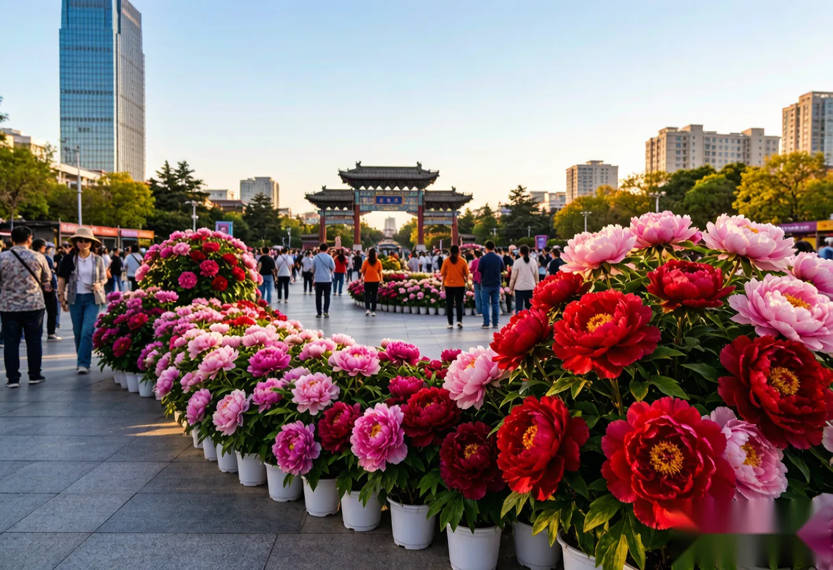 Welcoming view of Luoyang city — gateway to the historic sites